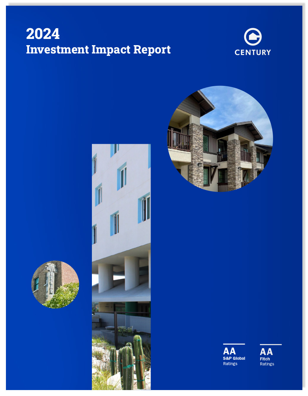 2024 Century Investment Impact Report cover.
