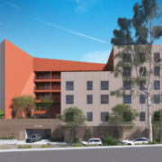 Century+Restorative Care Village elevation rendering.