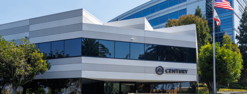 Century corporate building in Culver City.