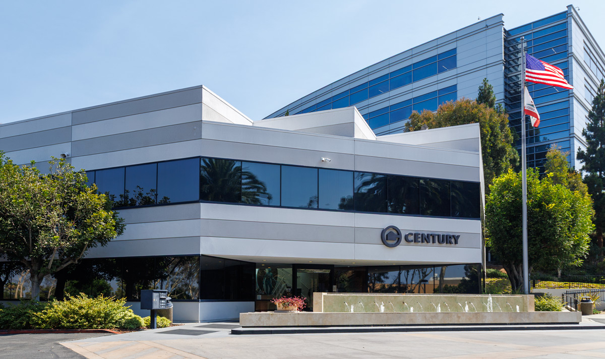 Century corporate building in Culver City.