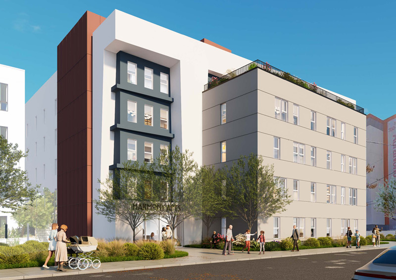 Harmony development rendering.