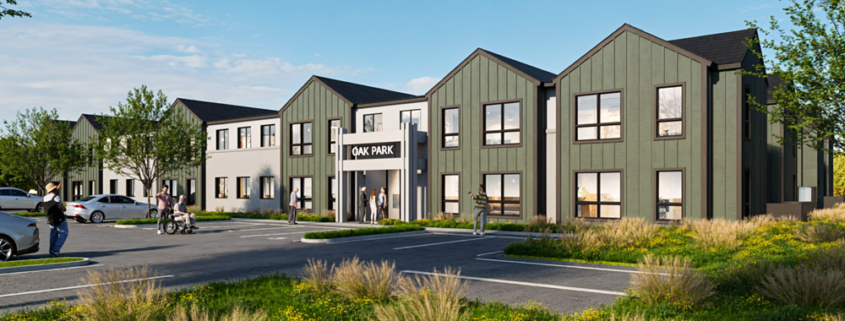Oak Park development rendering.