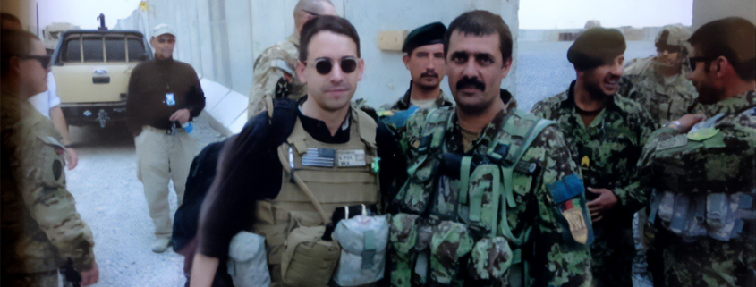 Richard in Afghanistan.